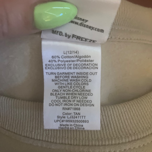 Woman’s Mickey Mouse Sweatsuit lg/xl - Picture 5 of 8